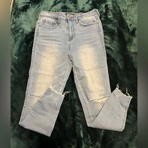 Aeropostale high rise ankle jeggings